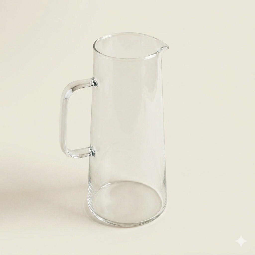 Glazen waterkan 1500 ml